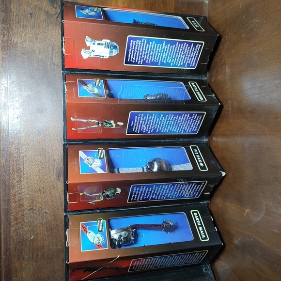 Vintage Star Wars Episode 1 Box-Set of 4 Die-Cast Watches In Box LIMITED ED - Picture 6 of 6